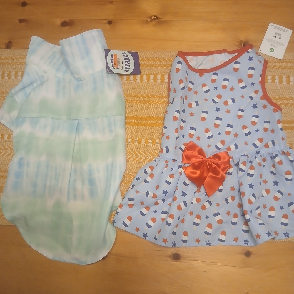 Dog Dresses/Top Size M.